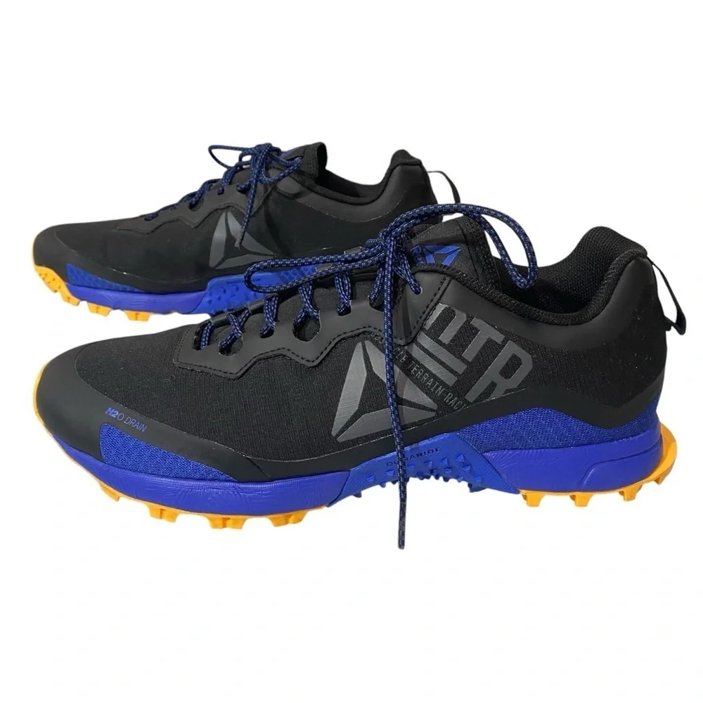 REEBOK - SIZE‎ 9.5 - MEN’s ALL TERRAIN CRAZE TRAIL RUNNING SHOE - EUC - S2